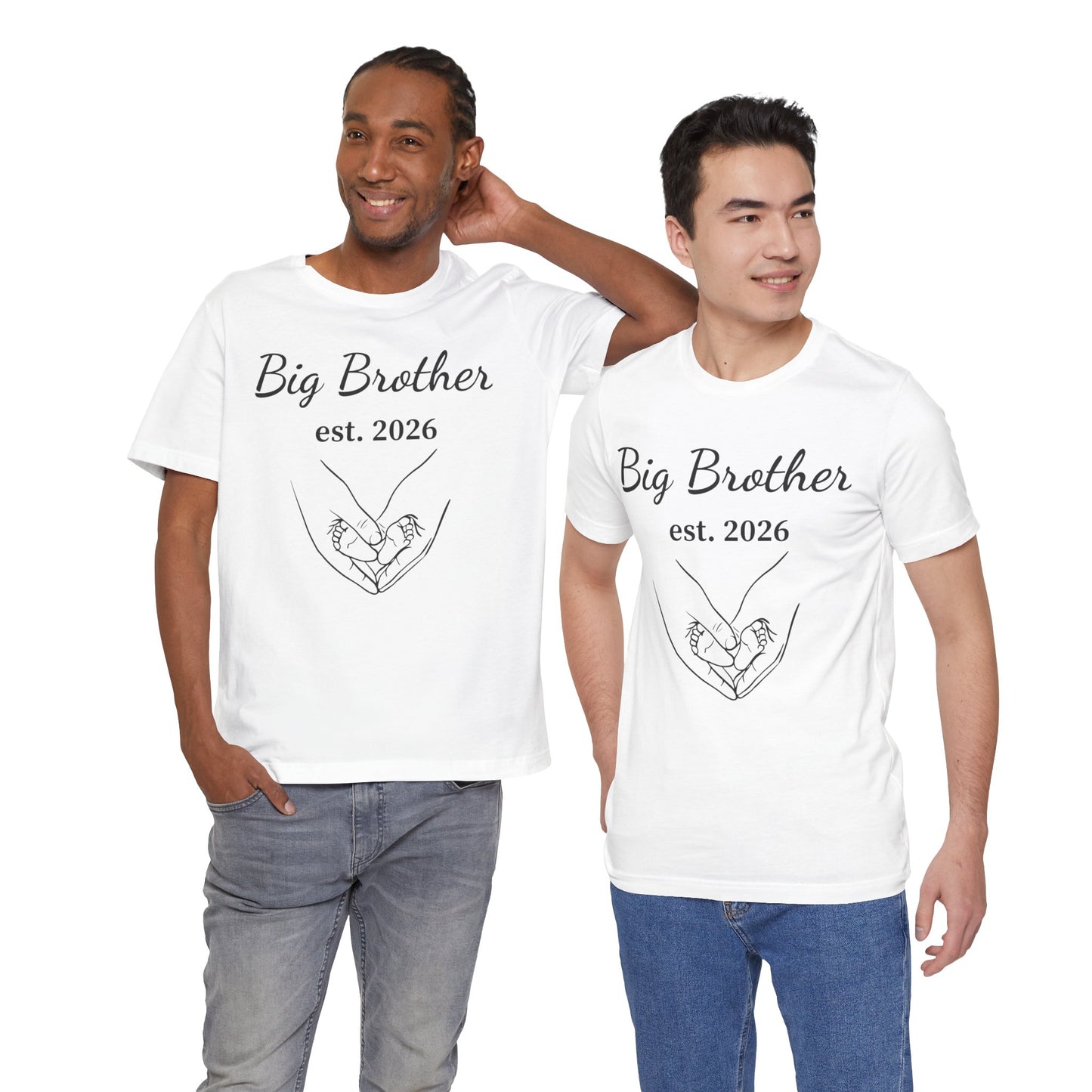 Big Brother T-Shirt "est. 2026" – New Sibling Announcement Tee