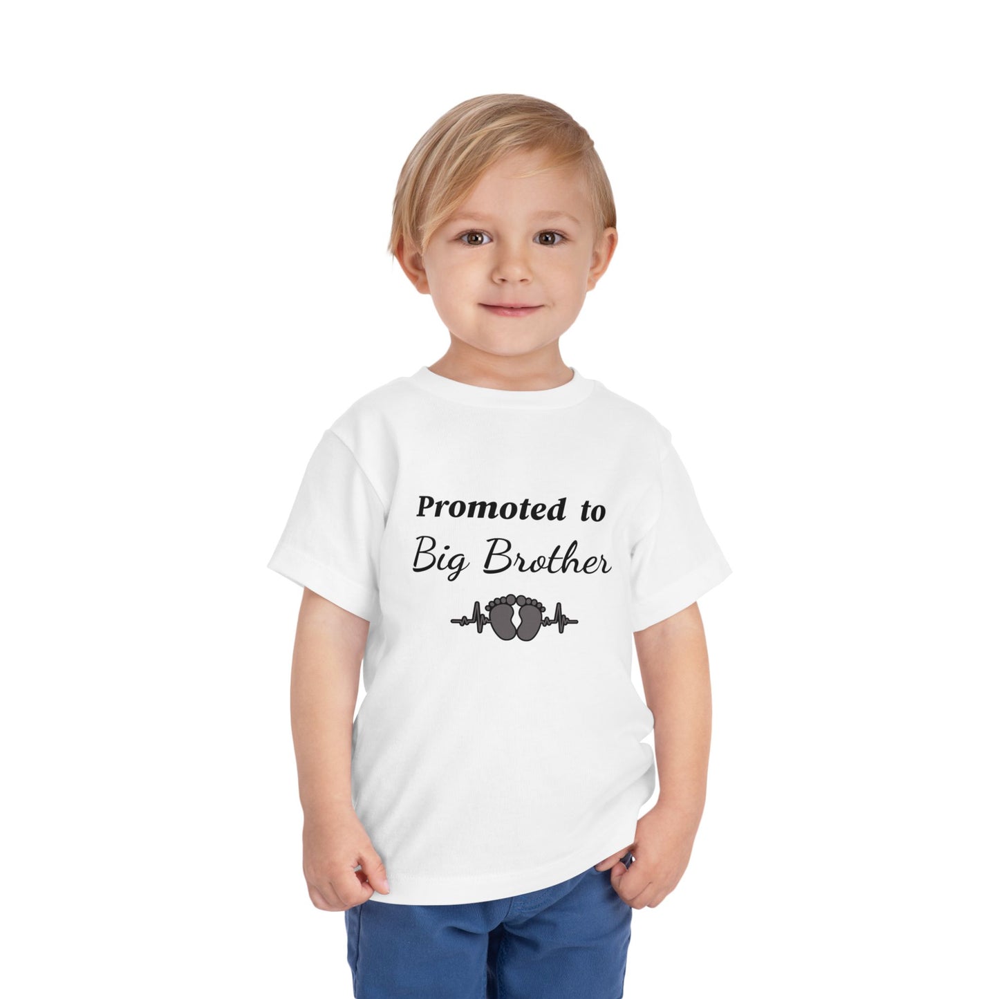 Promoted to Big Brother Toddler Tee — New Big Brother Announcement Shirt