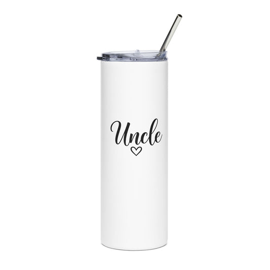 Uncle Est. 2027 Gift-Reveal Stainless Steel Tumbler