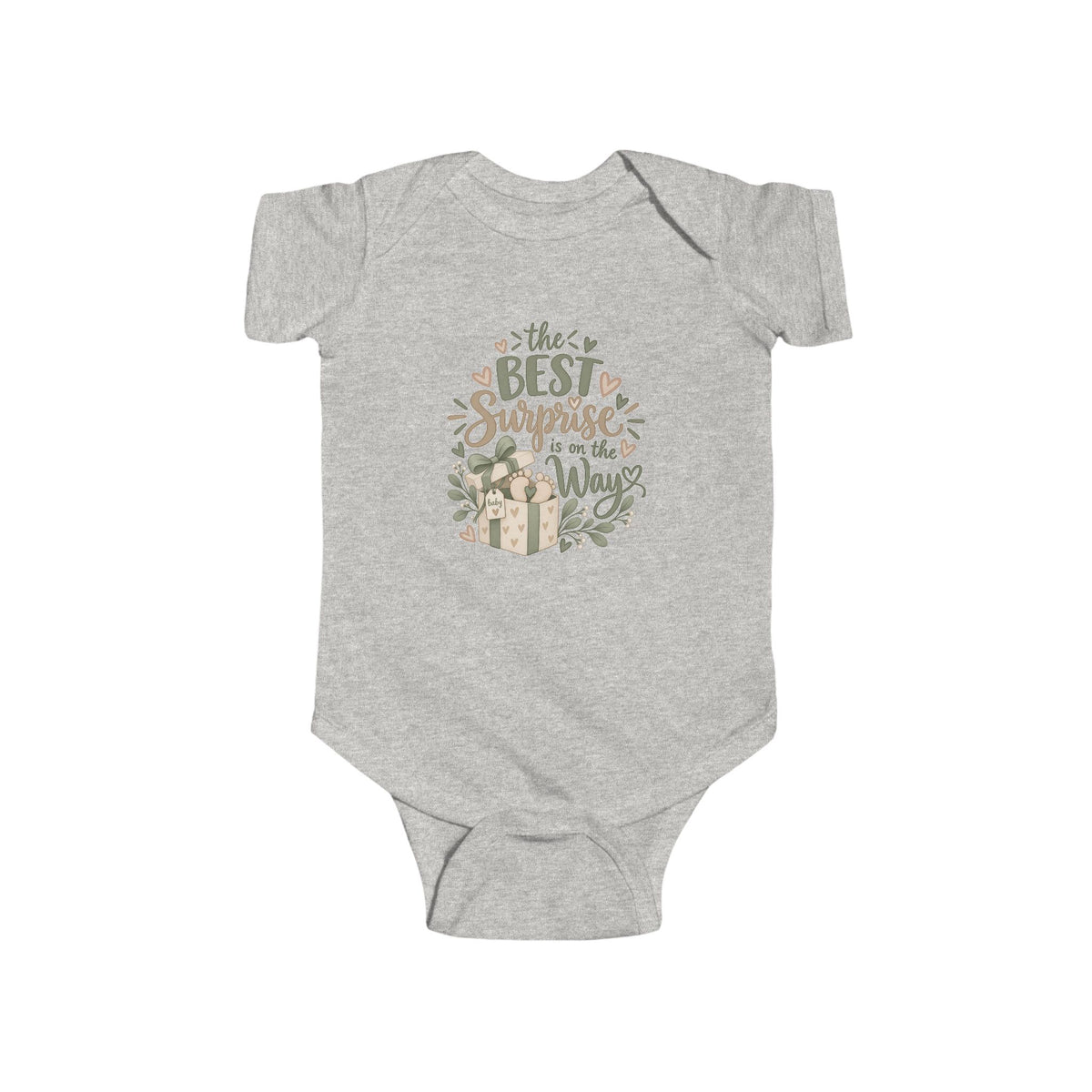 The Best Surprise Is on the Way Baby Bodysuit
