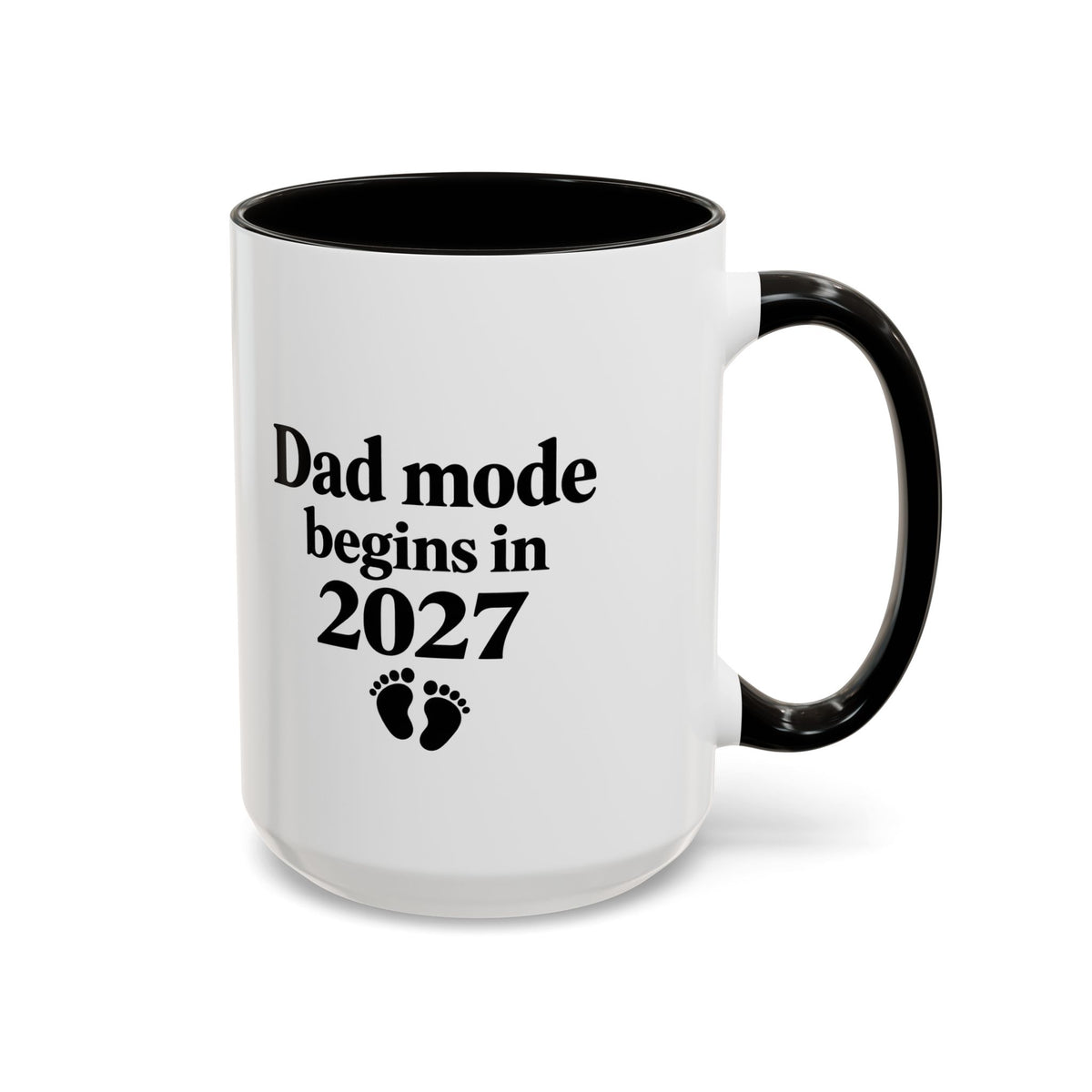 Daddy Est. 2027 Gift-Reveal Ceramic Mug