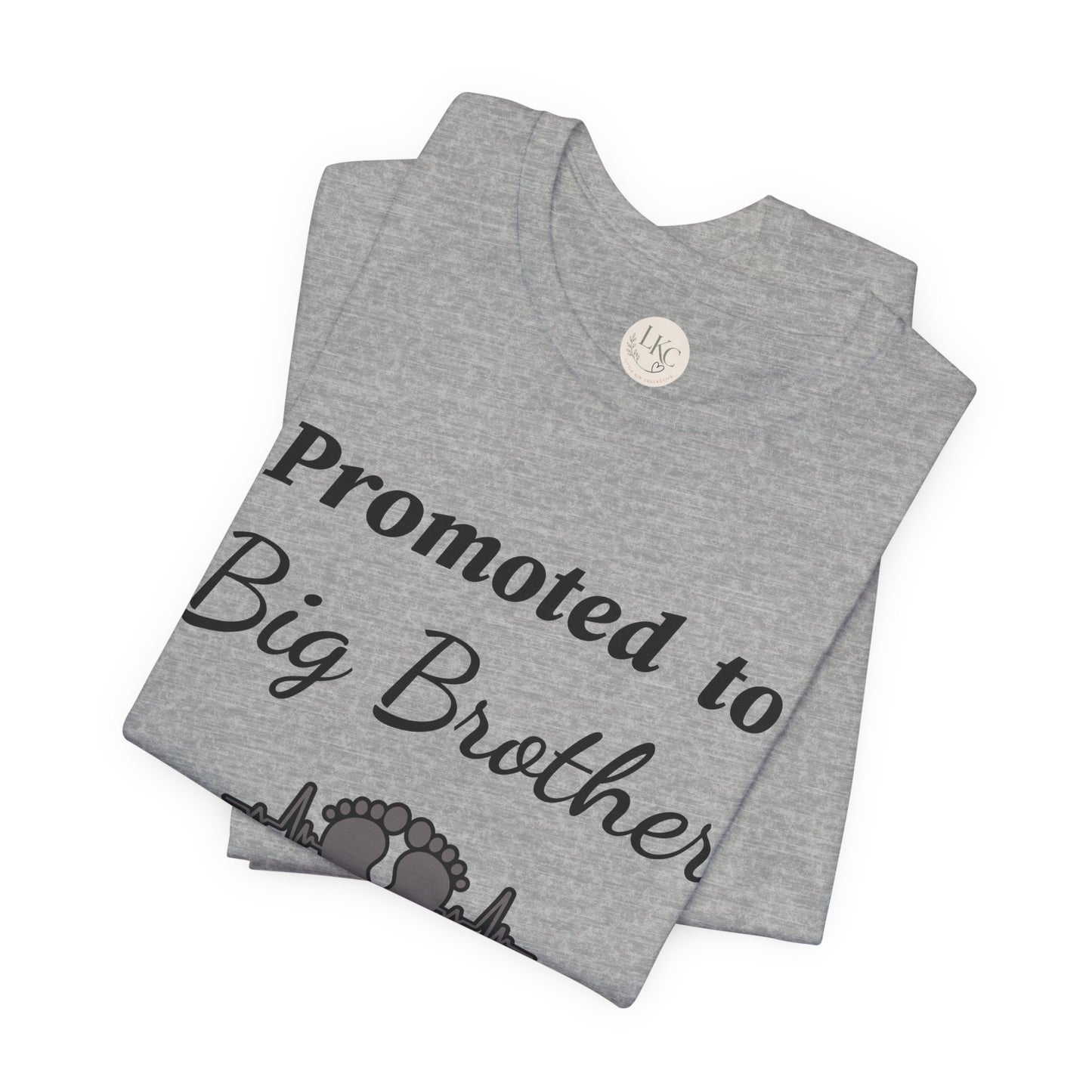 Promoted to Big Brother T-Shirt — New Sibling Announcement Tee