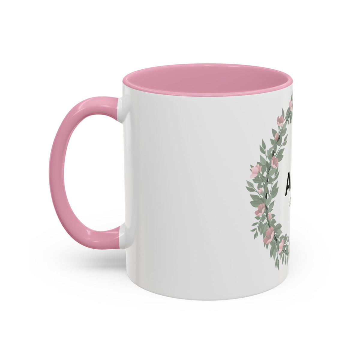 Auntie Est. 2026 Floral Mug
