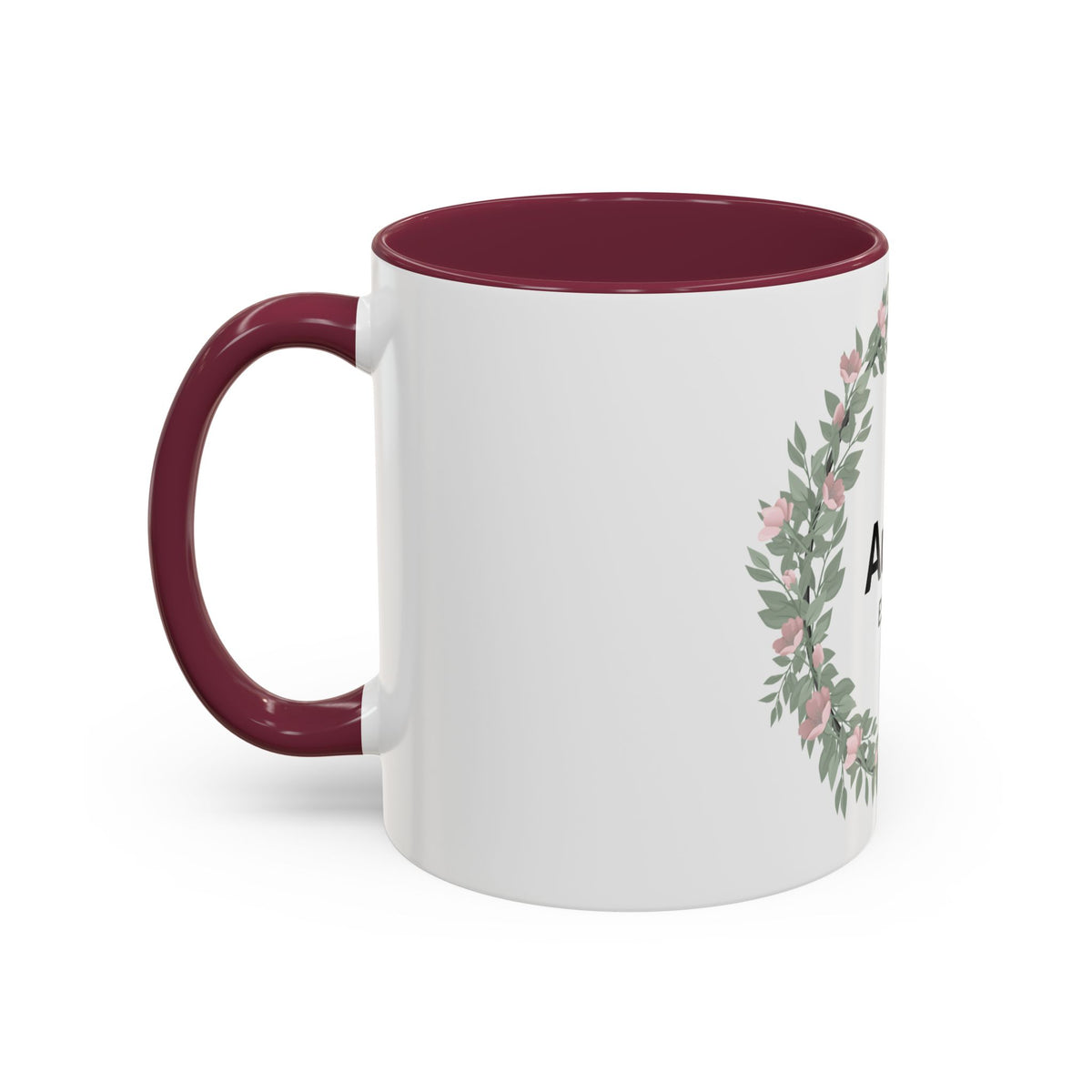 Auntie Est. 2026 Floral Mug