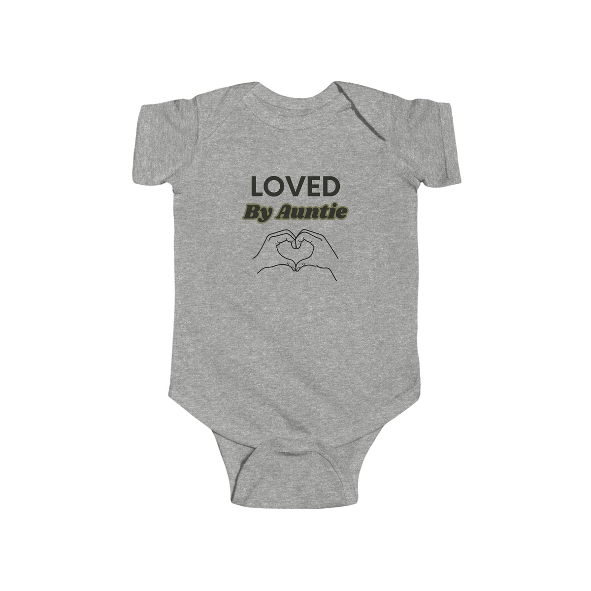 Loved by Auntie Baby Bodysuit