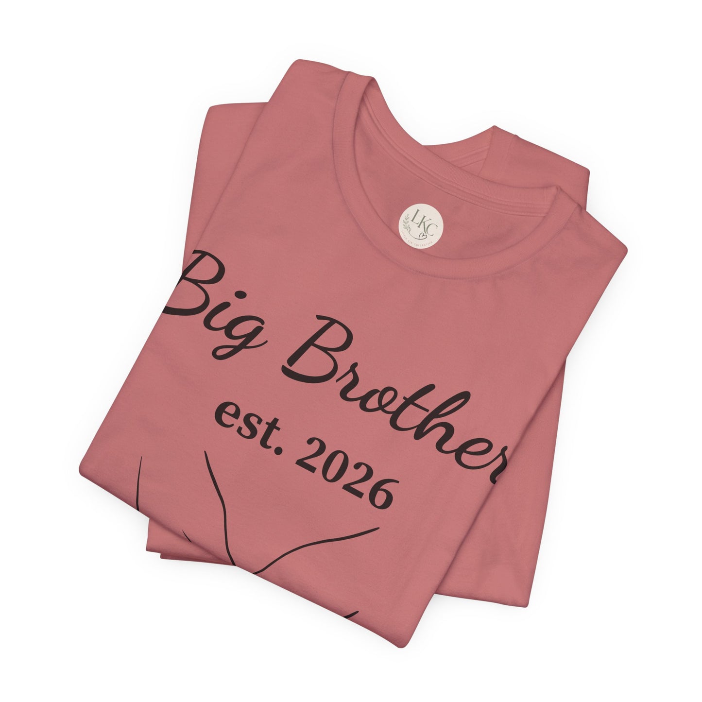 Big Brother T-Shirt "est. 2026" – New Sibling Announcement Tee