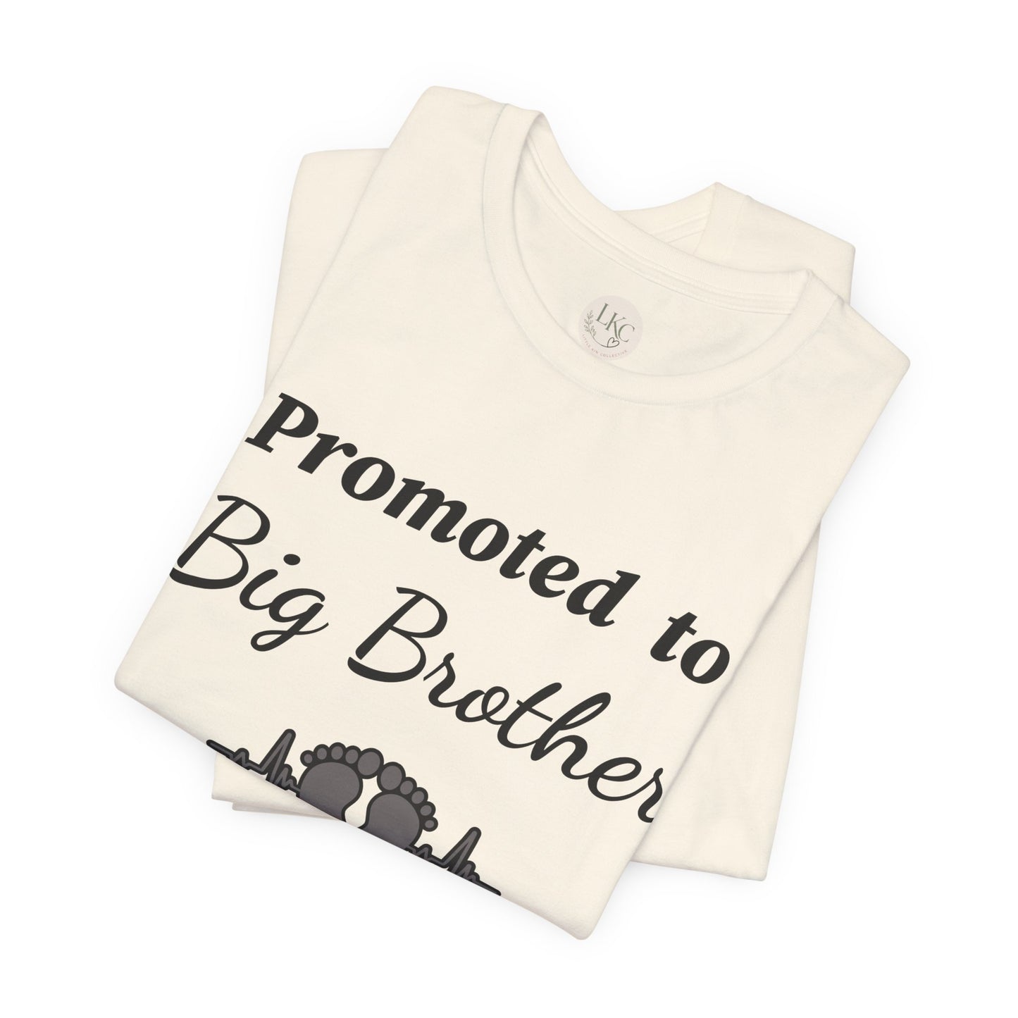 Promoted to Big Brother T-Shirt — New Sibling Announcement Tee