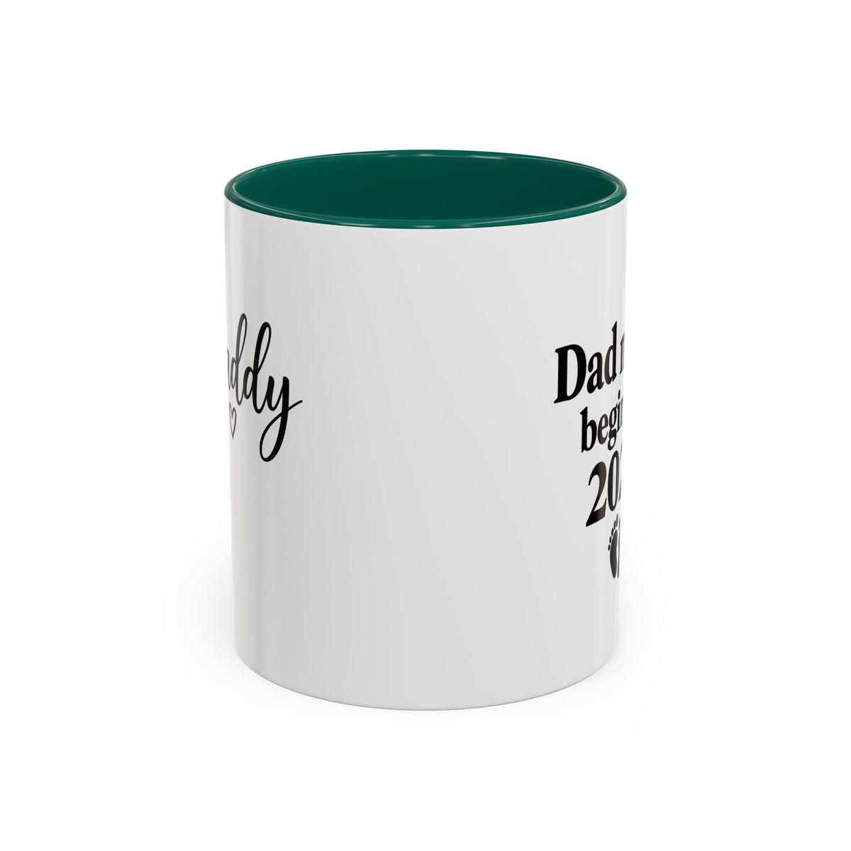 Daddy Est. 2027 Gift-Reveal Ceramic Mug