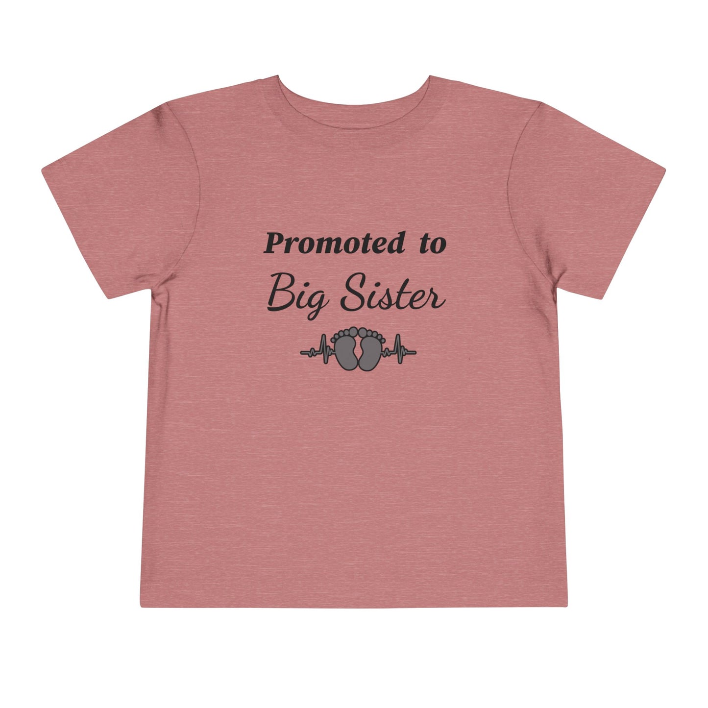 Promoted to Big Sister Toddler Tee — Pregnancy Announcement Shirt