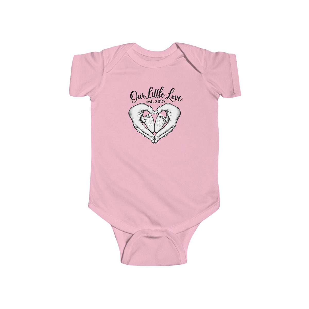 Our Little Love Est. 2027 Baby Bodysuit
