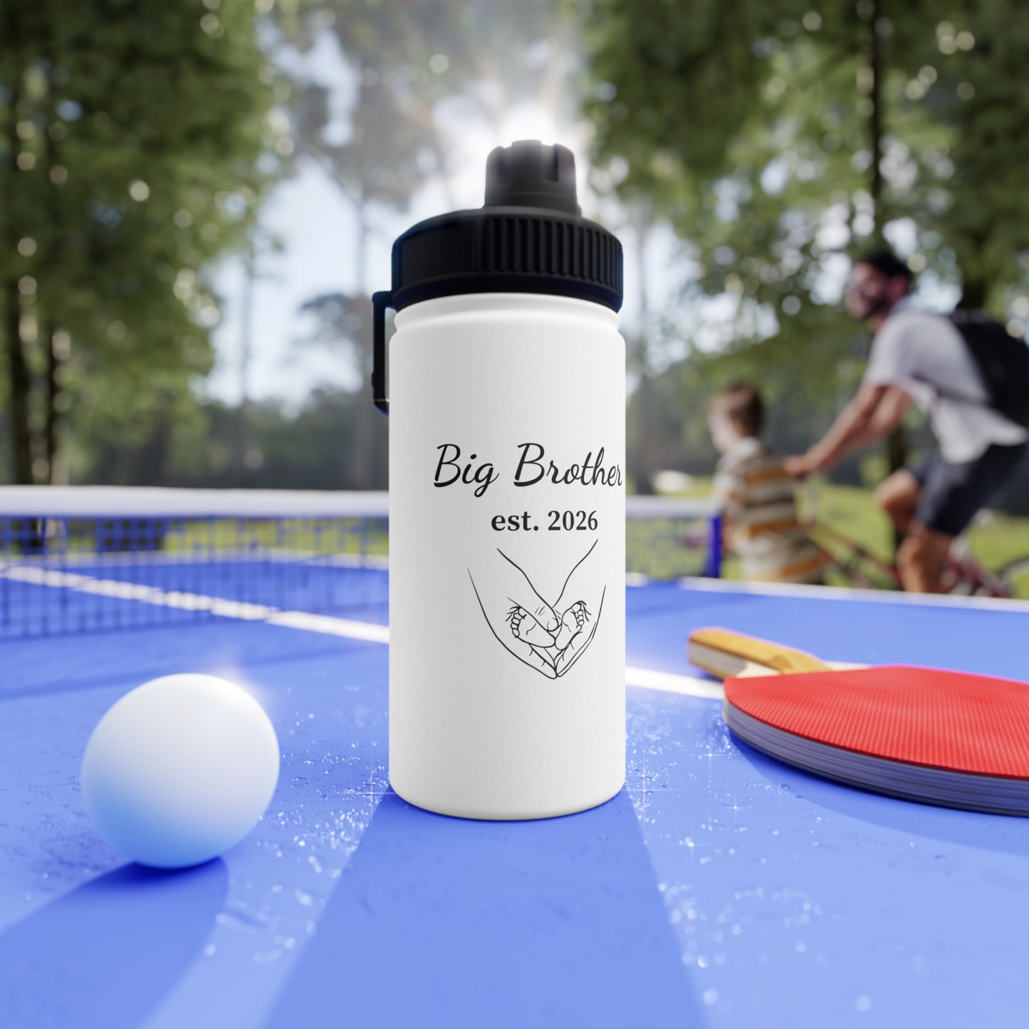 Big Brother Est. 2026 Stainless Steel Water Bottle